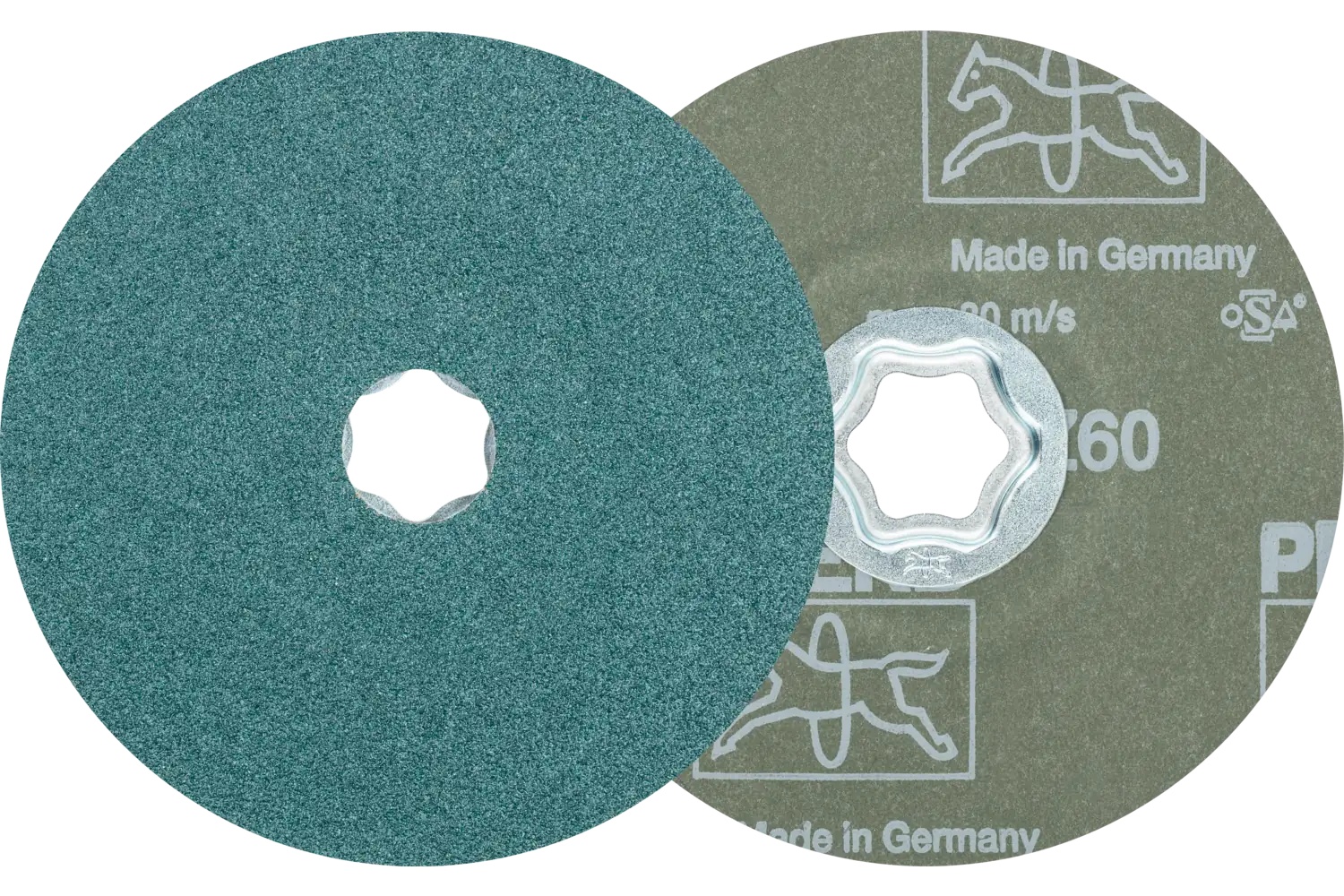 Picture of Pferd Combiclick® Fiber Disc, 5" Dia, 60 Grit, Zirconia alumina